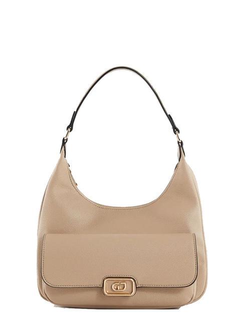 GAUDÌ CLAIRE Sac hobo avec poche sable - Sacs pour Femme