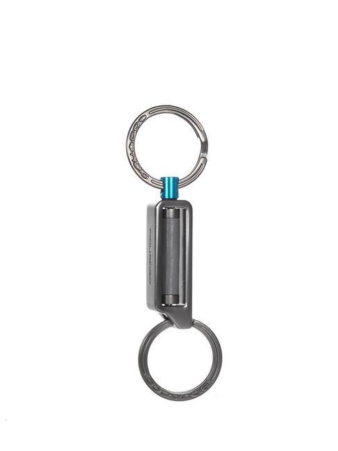 PIQUADRO Keychain PULSE ligne gris - Porte-clés