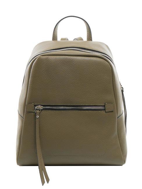 GIANNI CHIARINI GC Sac à dos en cuir martelé vert guam - Sacs pour Femme