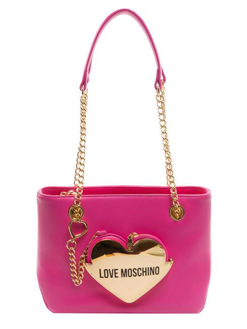 LOVE MOSCHINO BABY CRADLE Sac d'épaule fuchsia - Sacs pour Femme