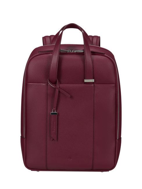 SAMSONITE BRIGHTBEYOND Sac à dos PC 14" ROUGE GRENAT - Sacs pour Femme