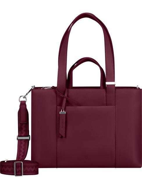 SAMSONITE BRIGHTBEYOND  Sac PC avec bandoulière ROUGE GRENAT - Sacs pour Femme