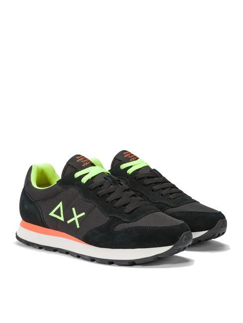 SUN68 TOM FLUO Baskets noir - Chaussures Homme