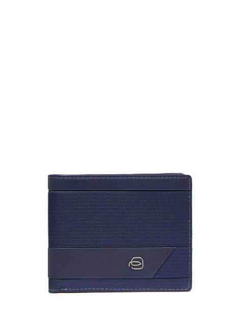 PIQUADRO LIKO Portefeuille bleu - Portefeuilles Homme