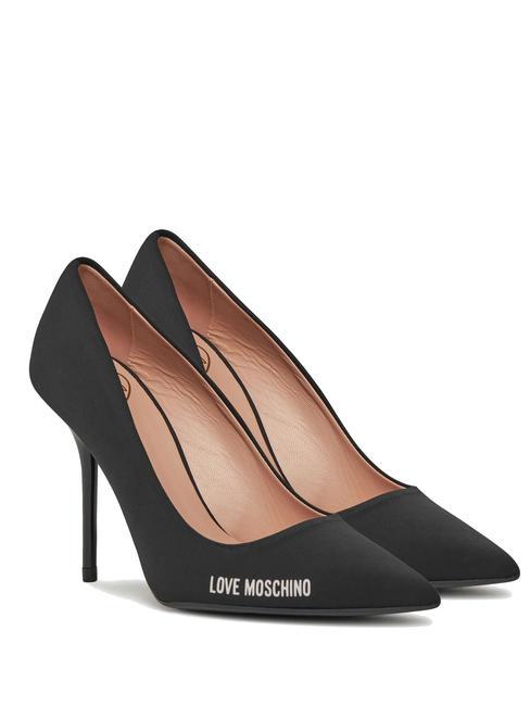 LOVE MOSCHINO SPILLO 95 Pompes hautes Noir - Chaussures Femme