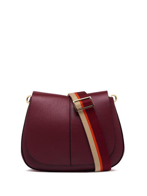 GIANNI CHIARINI HELENA ROUND Sac en cuir avec double bandoulière précieux - Sacs pour Femme