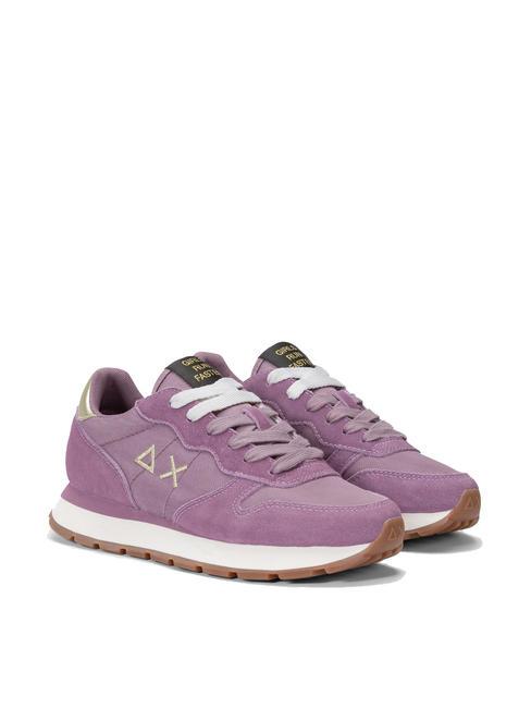 SUN68 ALLY GOLD SILVER  Baskets mauve - Chaussures Femme