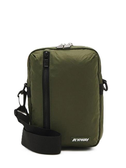 KWAY BARBITON Sac en nylon cyprès vert - Sacs en Bandoulières pour Homme