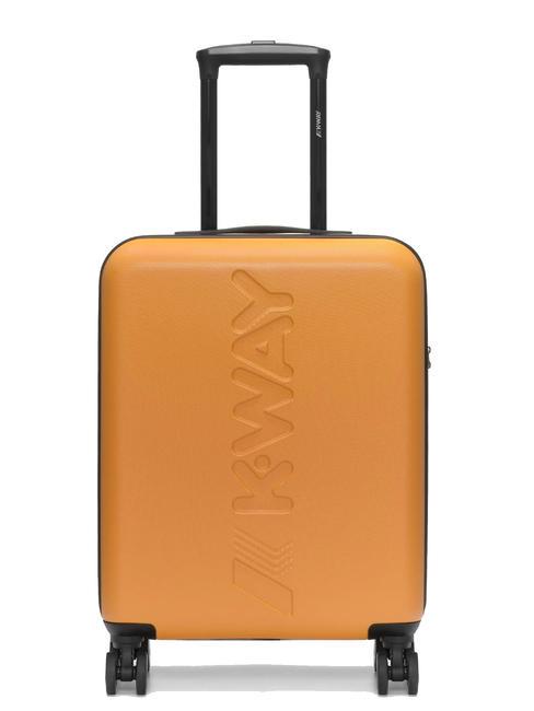 KWAY MAXILOGO Chariot à bagages à main jaune inca/bleu md cobalt - Valises cabine