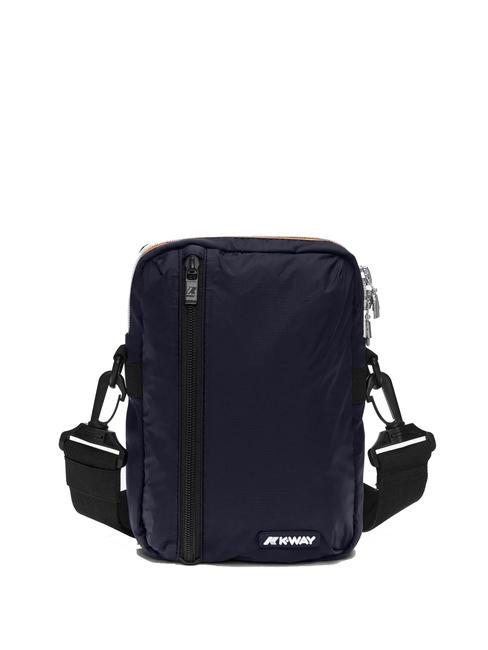 KWAY BARBITON Sac en nylon profondeur bleue - Sacs en Bandoulières pour Homme