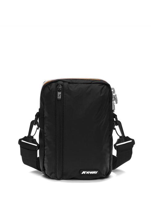 KWAY BARBITON Sac en nylon noir aussi - Sacs en Bandoulières pour Homme