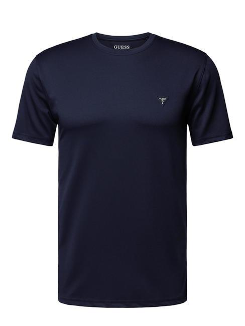 GUESS TECH T-shirt stretch coupe classique smartblue - T-shirt