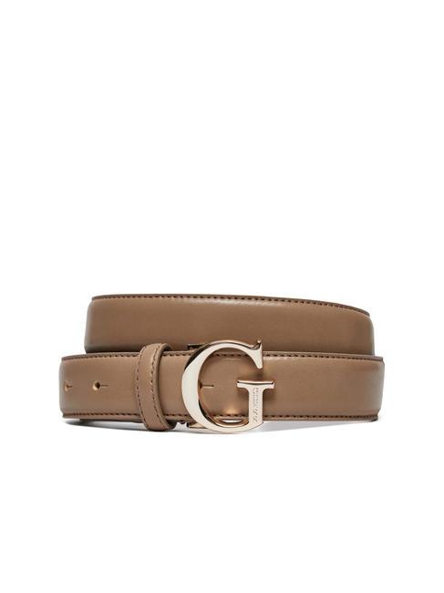 GUESS G Ceinture en cuir ombre rose - Ceintures