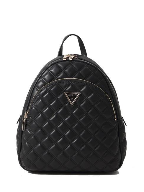 GUESS GIULLY Sac à dos matelassé avec 2 compartiments NOIR - Sacs pour Femme