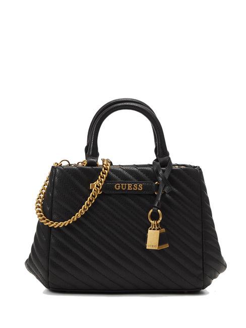 GUESS SELA Sac à main matelassé NOIR - Sacs pour Femme