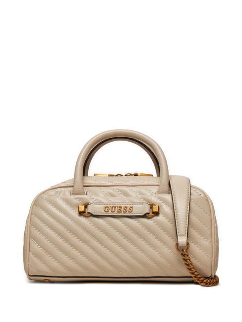 GUESS SELA BOX Top case matelassé avec bandoulière bien - Sacs pour Femme