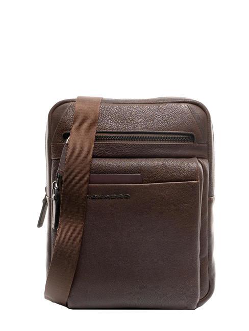 PIQUADRO PAAVO Grand sac iPad en cuir MORO - Sacs en Bandoulières pour Homme