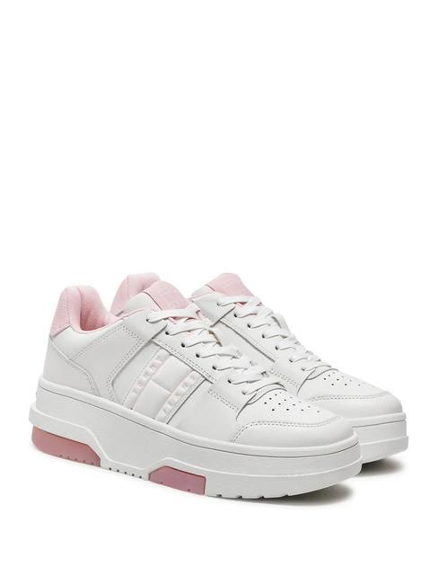 TOMMY HILFIGER TOMMY JEANS THE BROOKLYN  Baskets hautes rose brumeux - Chaussures Femme