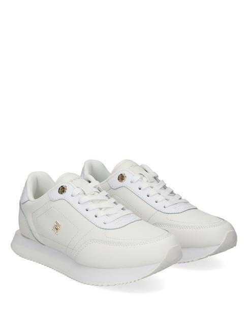 TOMMY HILFIGER ELEVATED ESSENTIAL RUNNER Baskets blanc - Chaussures Femme