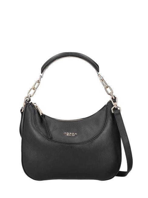 TOSCA BLU BOSTON Petit sac en cuir avec bandoulière Noir - Sacs pour Femme