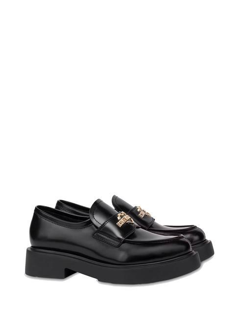 LOVE MOSCHINO CITY 40 Mocassins Noir - Chaussures Femme