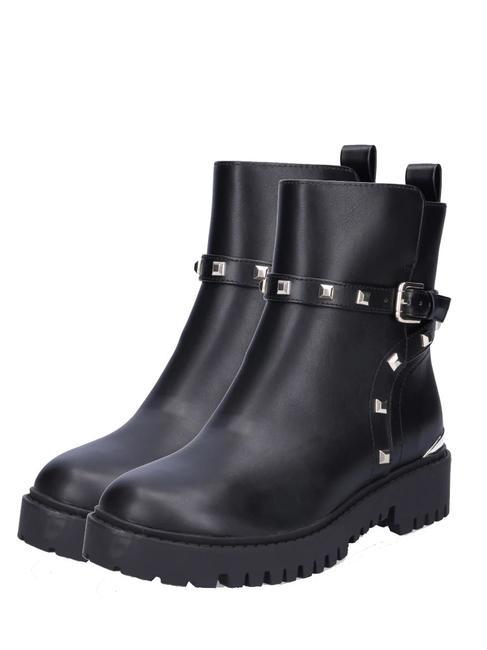 GUESS OLIY  Bottines cloutées Noir / noir - Chaussures Femme