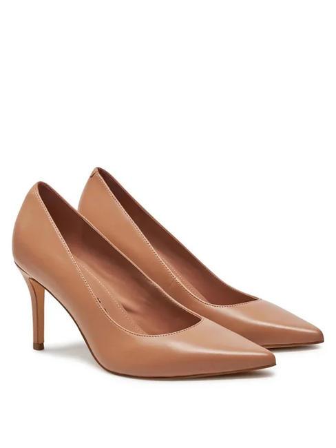 GUESS RIPPY 2  Escarpins en cuir sable - Chaussures Femme