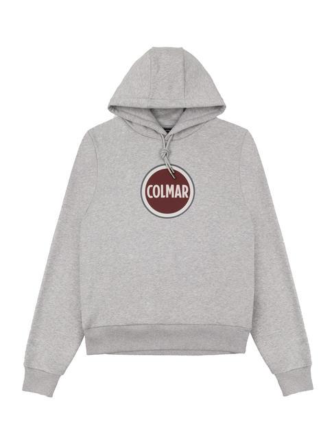 COLMAR MODISH Sweat à capuche avec logo imprimé gris mélangé - Pulls molletonnés