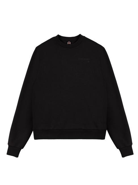 COLMAR LIKEBLE Sweat-shirt à col rond avec logo embossé noir - Pulls molletonnés