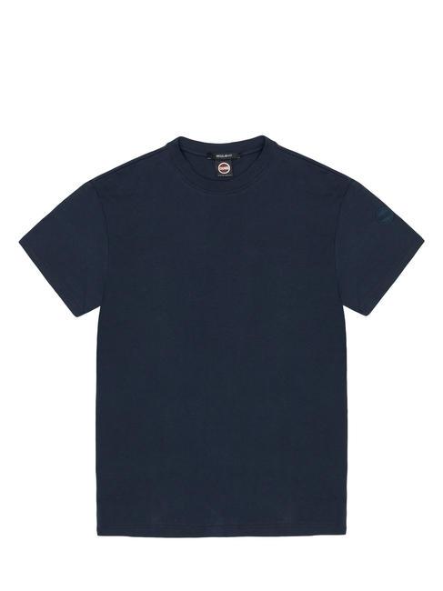 COLMAR MATTE T-shirt coupe classique en coton bleu marine - T-shirt