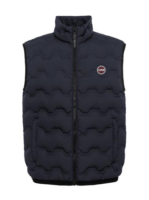 COLMAR UNCOMMON Gilet en duvet rembourré bleu marine - Vestes sans manches pour hommes