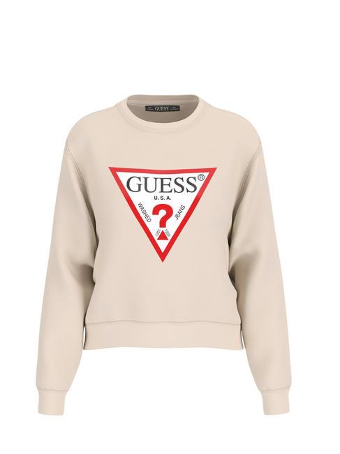 GUESS ORIGINAL  Sweat-shirt huître perlière - Sweat-shirts pour femmes