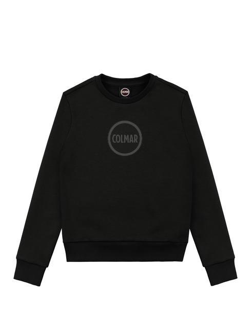 COLMAR MODISH KIDS Sweat ras du cou à logo imprimé noir - Bébé Sweat