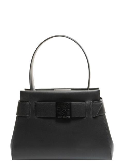 ARMANI EXCHANGE A|X BUCKLE Sac à main avec bandoulière Noir - Sacs pour Femme