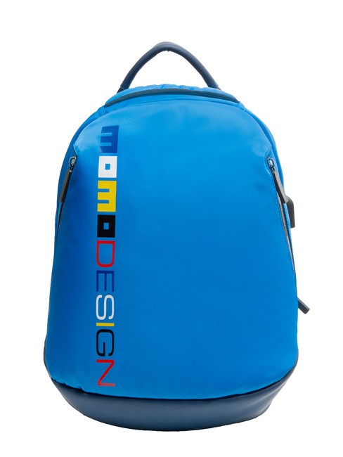 MOMO DESIGN OVO Sac à dos ordinateur 15" bleu royal/multi - Sacs à dos pour l'École & les Loisirs