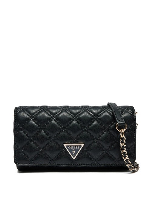 GUESS GIULLY Quilted Mini sac à bandoulière NOIR - Sacs pour Femme