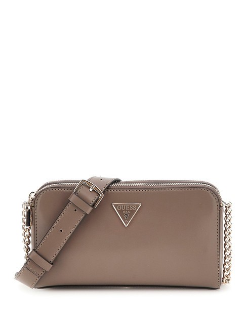 GUESS DARYNA 2  Mini sac à bandoulière taupe foncé - Sacs pour Femme