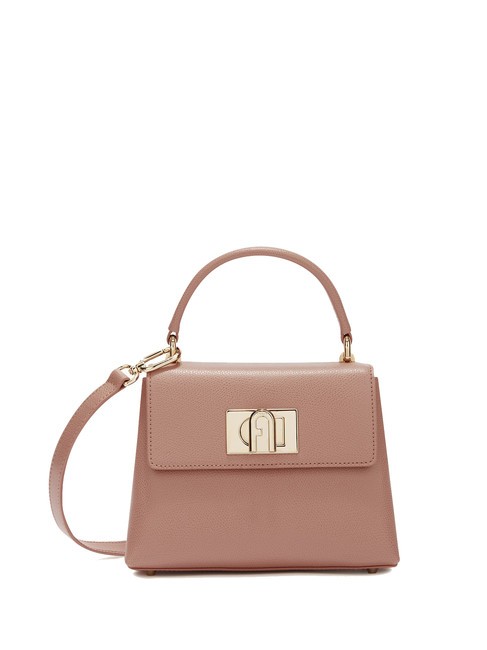 FURLA 1927 Mini sac à main, avec bandoulière, en cuir tulle - Sacs pour Femme