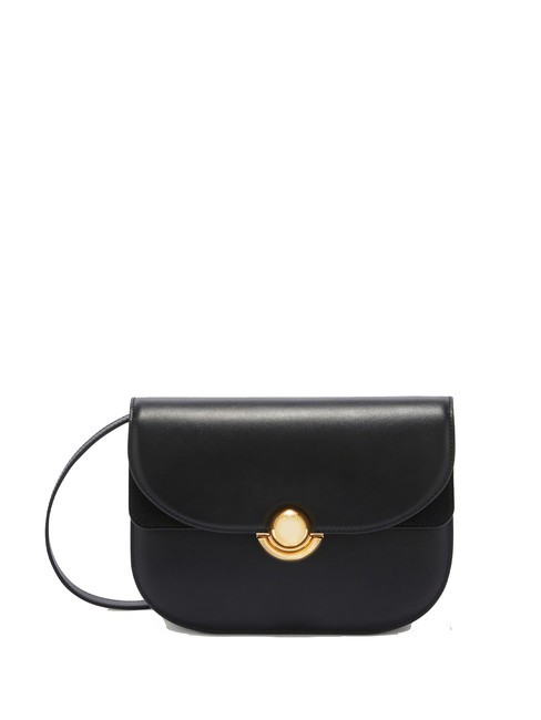 FURLA SFERA Sac en cuir avec rabat épaule Noir - Sacs pour Femme