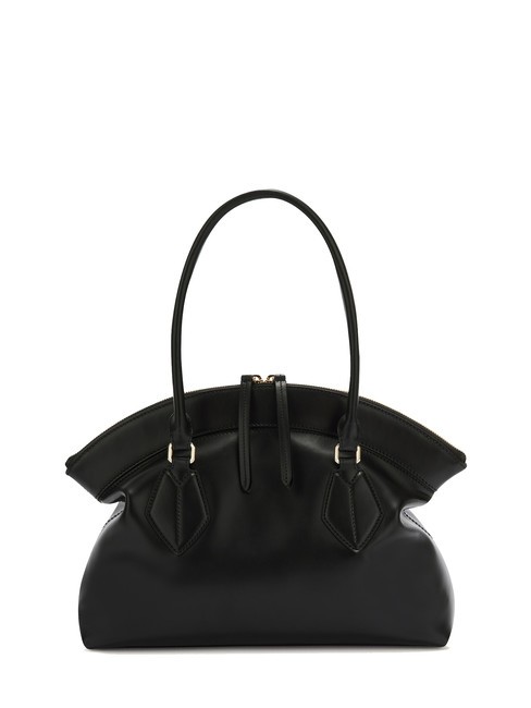 FURLA ERICA Sac bandoulière en cuir Noir - Sacs pour Femme