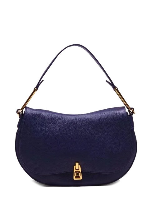 COCCINELLE MAGIE SOFT Sac bandoulière en cuir avec bandoulière bleu roi - Sacs pour Femme