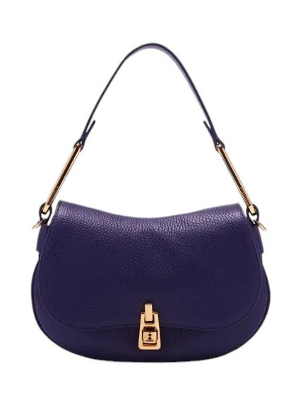 COCCINELLE MAGIE SOFT Sac bandoulière en cuir avec bandoulière bleu roi - Sacs pour Femme