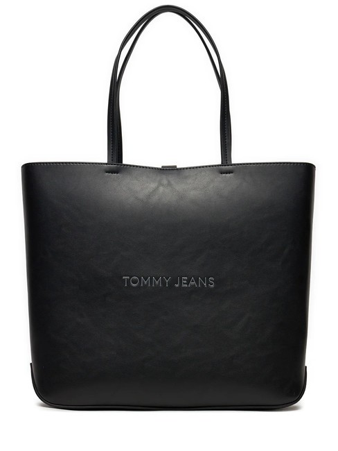 TOMMY HILFIGER TOMMY JEANS ESS MUST  Sac à provisions le noir - Sacs pour Femme