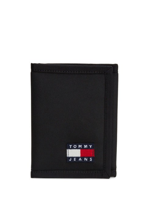 TOMMY HILFIGER TOMMY JEANS ESSENTIAL DAILY  Portefeuille vertical le noir - Portefeuilles Homme