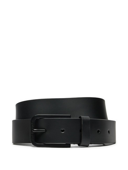 TOMMY HILFIGER TOMMY JEANS Ceinture en cuir réglable le noir - Ceintures