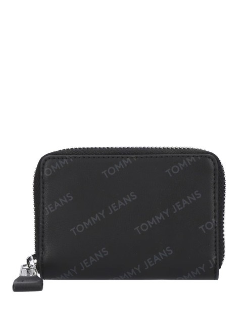 TOMMY HILFIGER TOMMY JEANS ESS MUST  Portefeuille zippé noir partout - Portefeuilles Femme