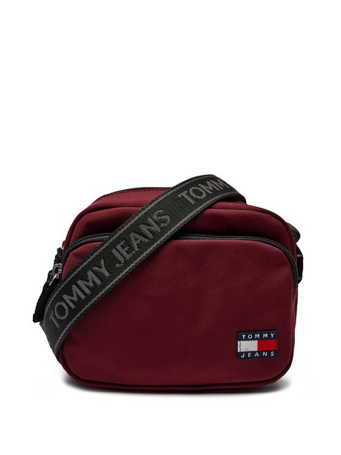 TOMMY HILFIGER TOMMY JEANS ESSENTIAL DAILY sac d'épaule rouge profond - Sacs pour Femme