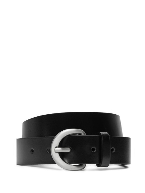 CALVIN KLEIN CK JEANS CLASSIC Ceinture en cuir pvh noir - Ceintures