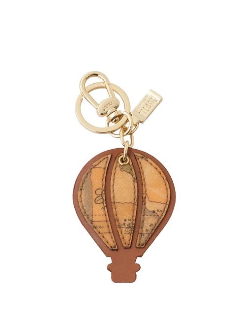 ALVIERO MARTINI PRIMA CLASSE GEO CLASSIC Porte-clés pendentif montgolfière NATUREL - Porte-clés