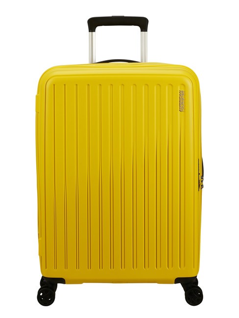 AMERICAN TOURISTER REJOY Chariot de taille moyenne jaune électrique - Valises Rigides